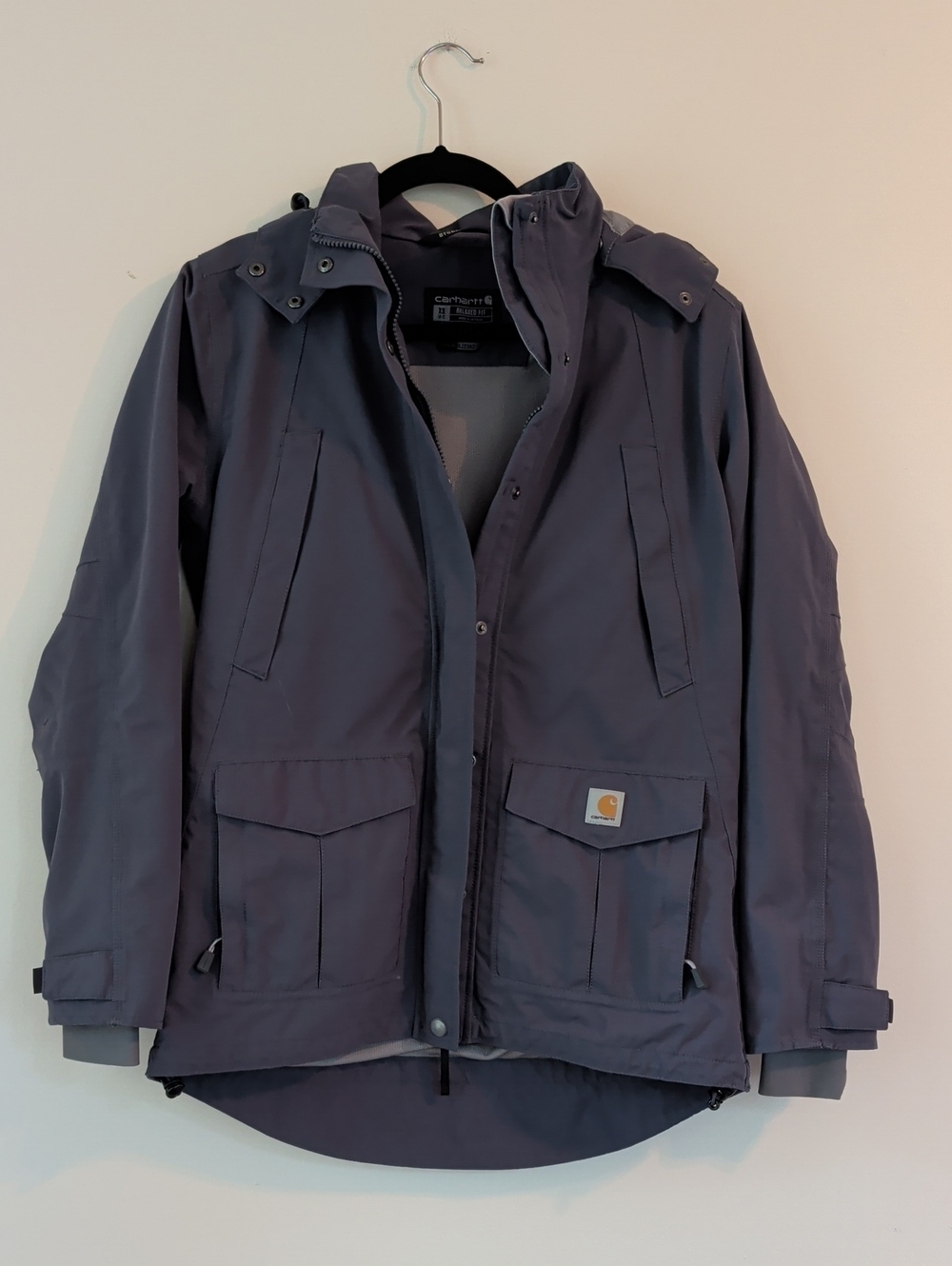Carhartt Women's Slate Hooded Storm Defender Raincoat